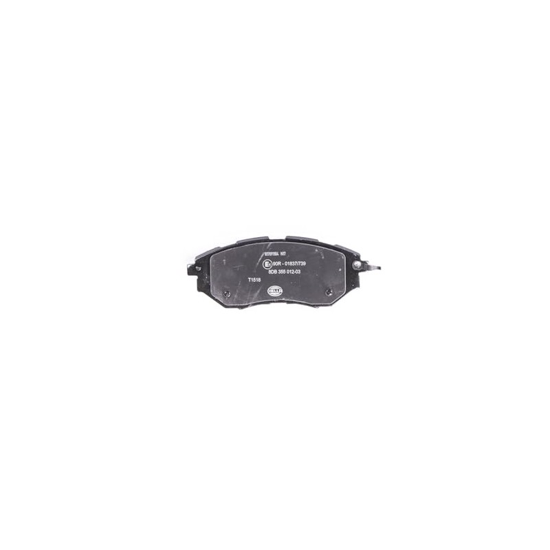 HELLA PAGID 8DB 355 012-031 Brake Pad Set, disc brake,