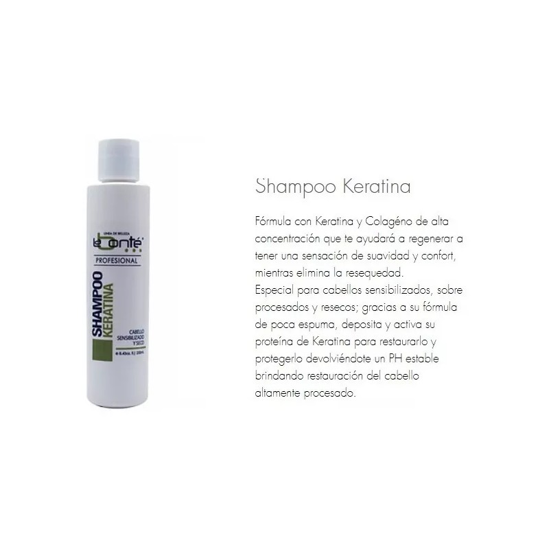 Labonté Shampoo Labonté Keratina 1l + Seda 240ml + Keratina