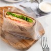 50 Sets Sandwich Packaging with OPP Bags - Food Wrapping
