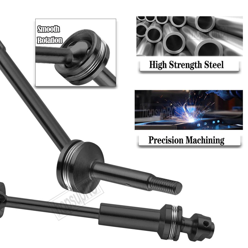 hopsupRC Upgrades Part for 1/10 Rustler 2WD VXL,Steel Drive Shaft