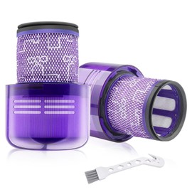 Chonphan Filter V11 V15 f??r Dyson V11 V15 SV14 SV17 SV22 Absolute Animal Detect Extra Pro Torque Drive Staubsauger, Chonphan Waschbar Ersatzfilter V11 mit Reinigungsb??rste, Ersetzen # DY-970013-02 (2 St??ck)