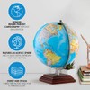 Waypoint Geographic Odyssey Plus Globe, 12" Blue Ocean-Style World Globe,
