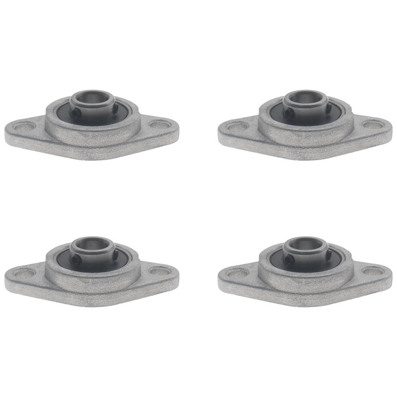 HAJXZH 4 PCS Pillow Block Flange KFL08 Inner Diameter 8