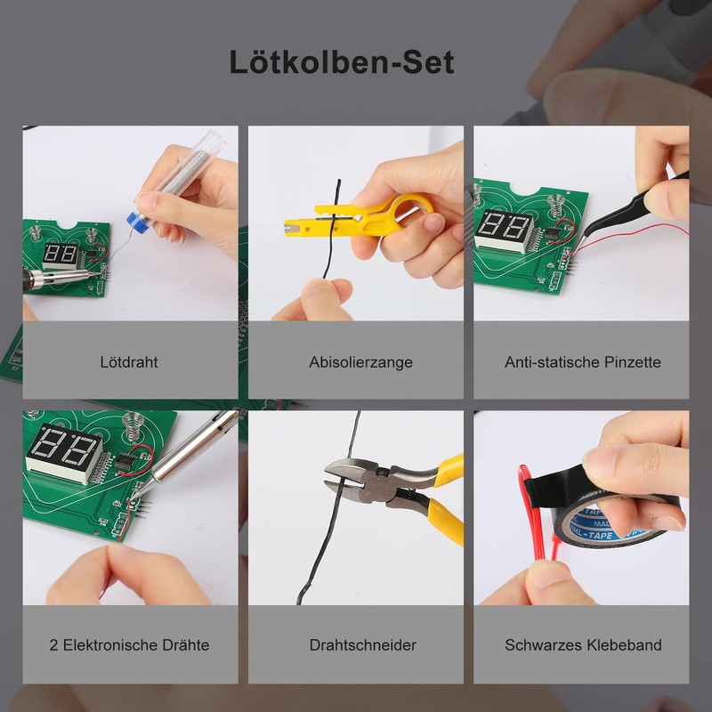 60 W Soldering Iron Set, Soldering Iron, Electronic Soldering Iron