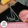 Pack of 20 Meat Hooks, Meat Hooks, Stainless Steel, Smoking