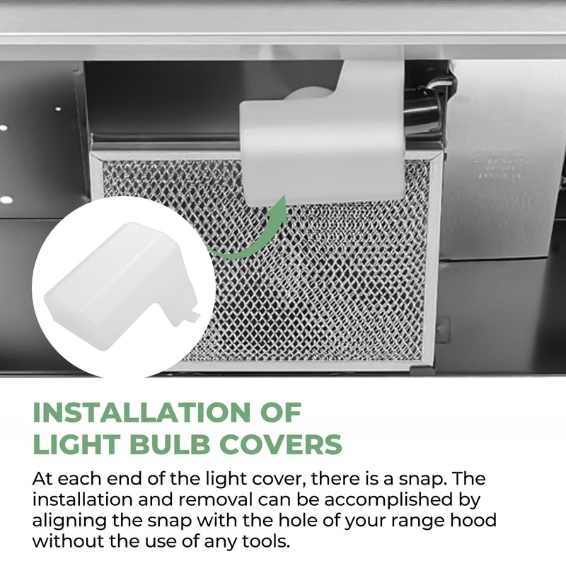 99110437 Range Hood Cover Replacement for Broan Nutone 40000 41000