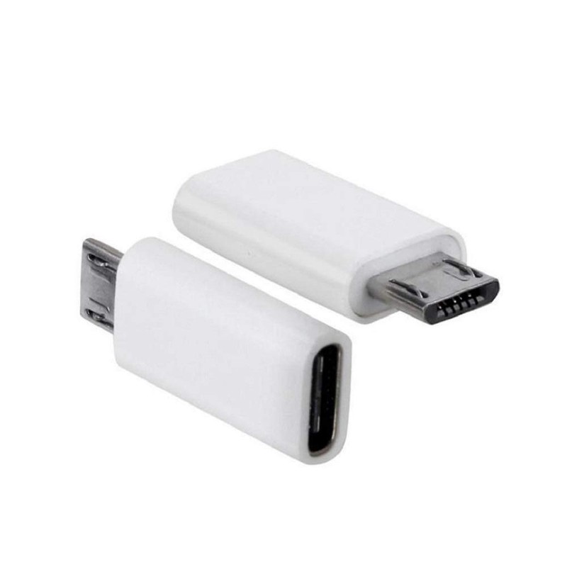 Electrónica REY Adapter Converter USB C 3.1 Female to Micro