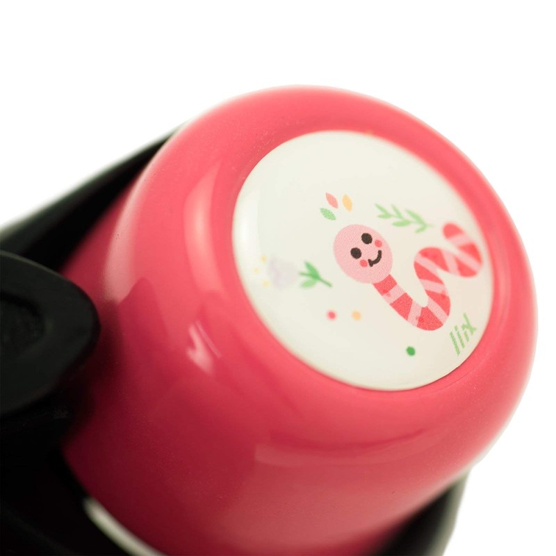 Liix Bicycle Bell Scooter Bell Worm Pink SPFDK