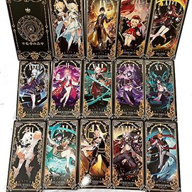 Genshin Impact Tarot Cards Set - 22 Piece Major Arcana