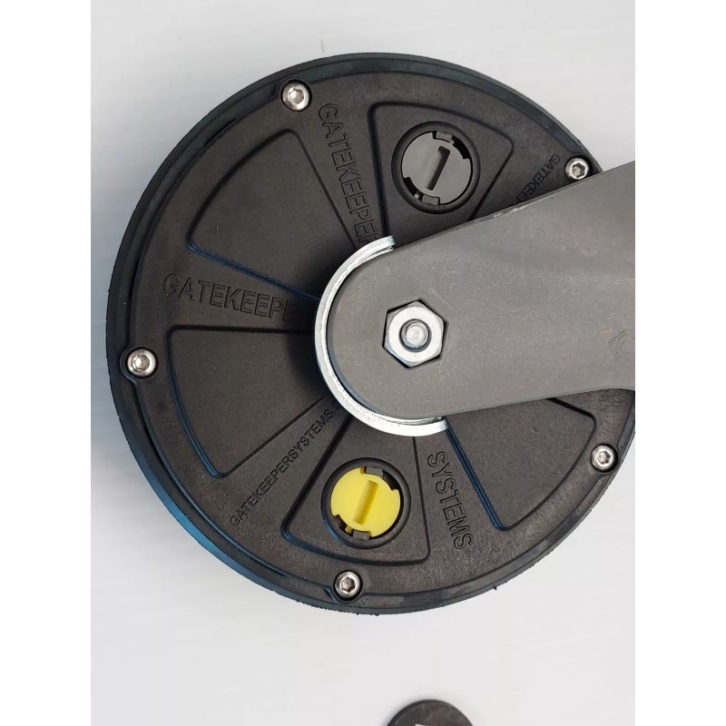 Gatekeeper Systems W-9470A Remote Controlled Locking Wheel with Locking Nut.