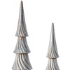 Regency International 14-17" Resin Modern Trees, Set of 2, Champagne