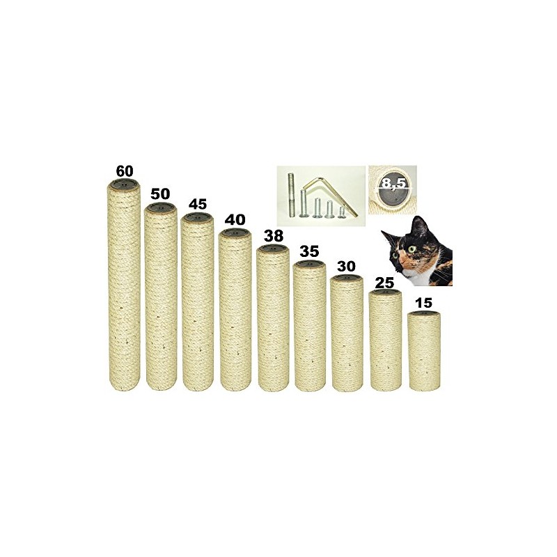 nanook Sisal Trunk Replacement Post for Scratching Posts Diameter 8.5