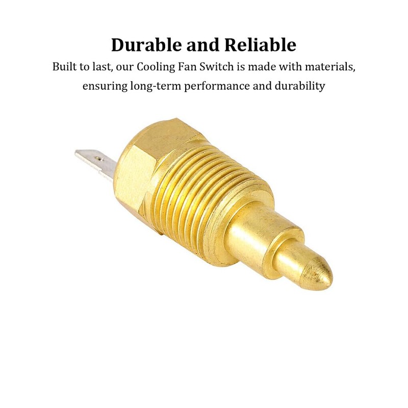 3/8 NPT Engine Radiator Temperature Thermo Sensor Temperature Switch Thermostat