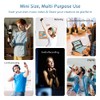 Mini Microphone, Mini Karaoke Microphone with 3.5 mm Universal Cable,