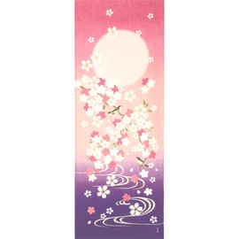 Hamamonyo Picture Tenugui, Cherry Blossoms