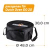 Grillfürst Dutch Oven Storage Bag for DO 20, Diameter 48