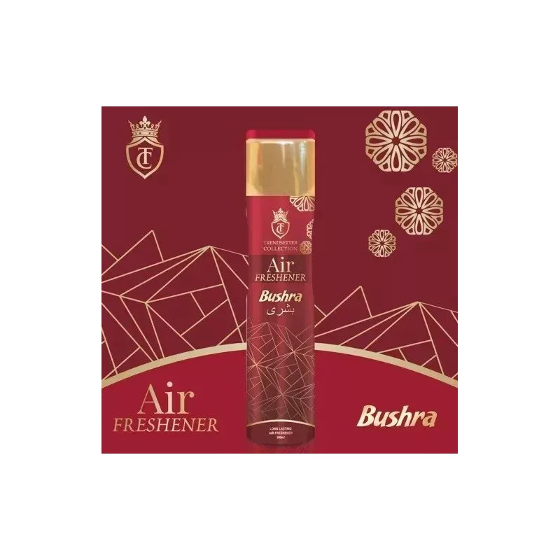 Trendsetter Collection BUSHRA Long Lasting Air Freshener 300 ML