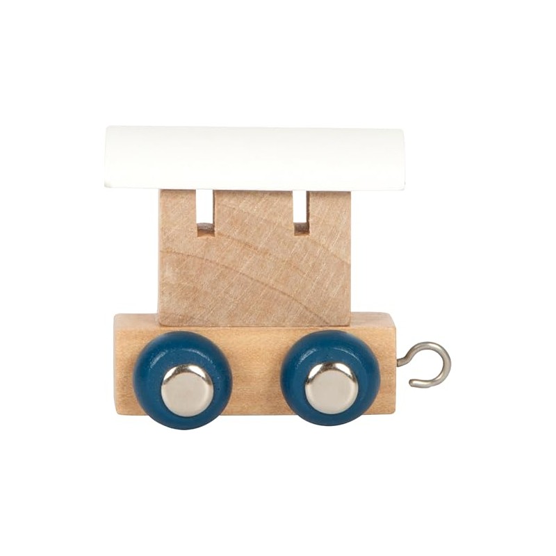 small foot Letters Train Polar Train Car, Wood, Custom combinable