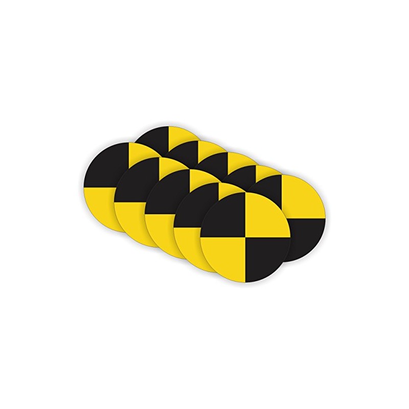 Crash Test Dummy Hard Hat Sticker / Helmet Decal Label