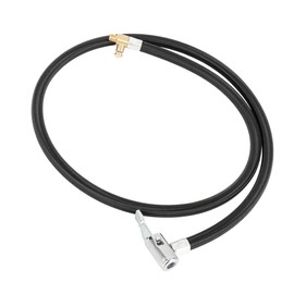 Motoforti Universal Car Air Inflator Hose Adapter, 101.5cm Length, Black
