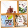 50 Pcs tarjetero para tarjetas de presentacion id holder porta