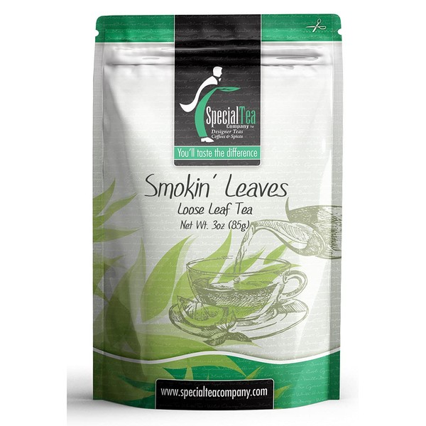 SpecialTea Company Smokin' Leaves Black Tea - 3 oz. Loose