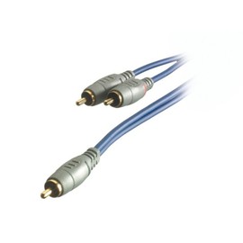 Vivanco SIRR 1201 Audio Cable, RCA Connection for Subwoofer 1x RCA Male - 2x RCA Male 1.5 m