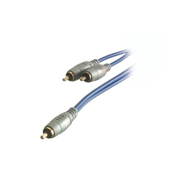 Vivanco SIRR 1201 Audio Cable, RCA Connection for Subwoofer 1x