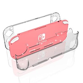 Switch lite Glitter Case, Switch lite Protective Case, Switch lite Hard Glitter Case - Clear