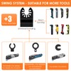 33Pcs Oscillating Saw Blades Set, Universal Titanium Bimetal Oscillating Multi