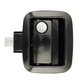 AP Products 013-710 Bauer Keyed-A-Like Horse Trailer Lock - RH, Black