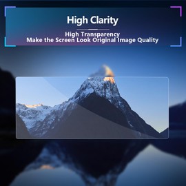 SXCY for 2025 Mitsubishi Outlander Screen Protector 12.3 Inch 2025+ Outlander Accessories for 2025 Outlander Display Infotainment Screen Protector[2PCS Nano]