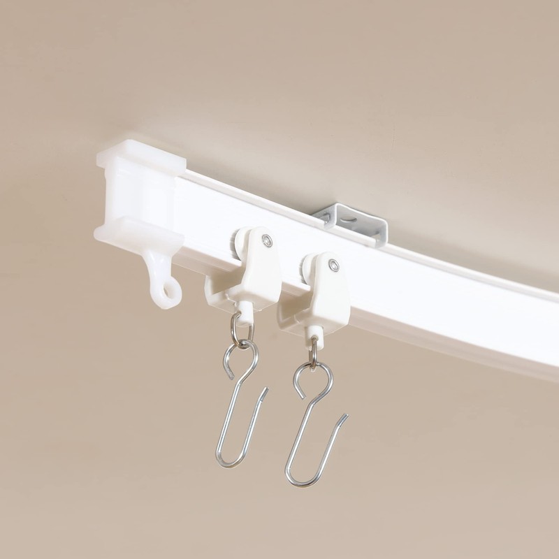 Trimold Premium Ceiling Curtain Track System, Flexible and Durable Design