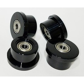 Unbranded Set of 4 Wheels/rollers for Total gym models 1000 1400 1500 1600 1700 1800 1900