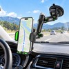 Suction Cup Car Phone Holder for Windshield & Dashboard –