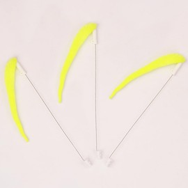 Pet Prime 3 x Play Sticks with Plush Tail for Interactive Cat Toy (Plush Tails (3X))