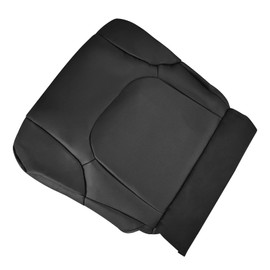 UINIEBOOM Left Front Driver Bottom Leather Seat Cover, Replacement Black Driver Side Seat Cover Compatible with Nissan Frontier 2005-2021