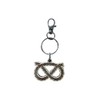 Wooden Staffordshire Knot Keyring Keychain