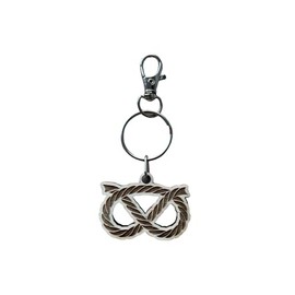 Wooden Staffordshire Knot Keyring Keychain
