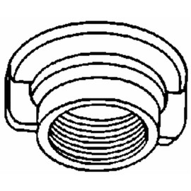 Danco Plastic Faucet Locknut 1/2 in. Dia.