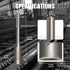 Vearter SDS MAX Shank T-Post Driver for 7/8'' Ground Rods,