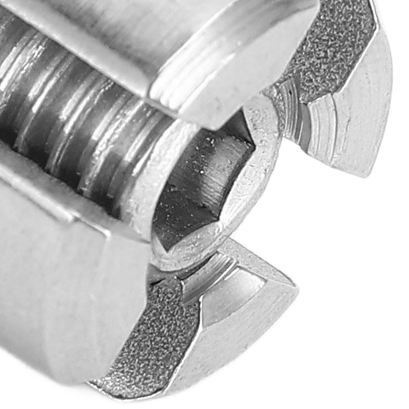 10Pcs Cross Cable Clamp Stainless Steel Wire Railing Clamp Fastener