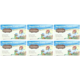 (6 PACK - Celestial Seasonings - Sleepytime Extra Tea | 20 Bag | 6 PACK BUNDLE