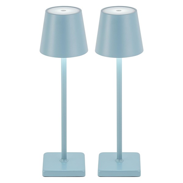 kelary 2 Pack Cordless Table Lamp Rechargeable LED Desk Lamp