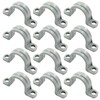 Bonsicoky 12 Pcs 1/2 Inch PVC Pipe Straps - Two