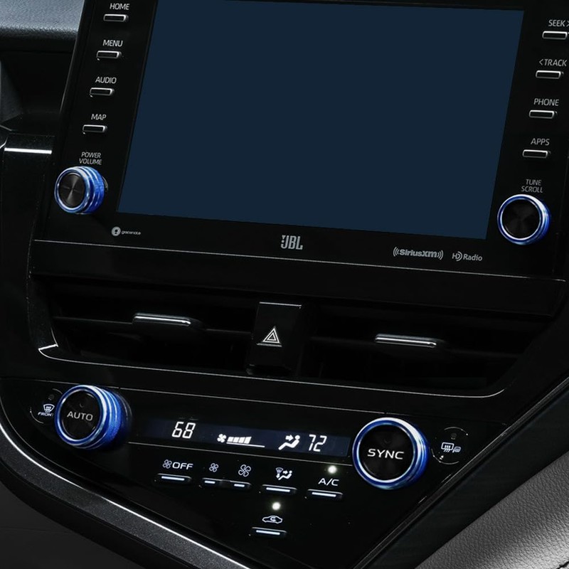 Thor-Ind 5pcs Center Console AC Air Conditioning Radio Audio Function