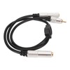 6.35mm Female to 6.35mm Female RCA Cable Gold Plated Sound