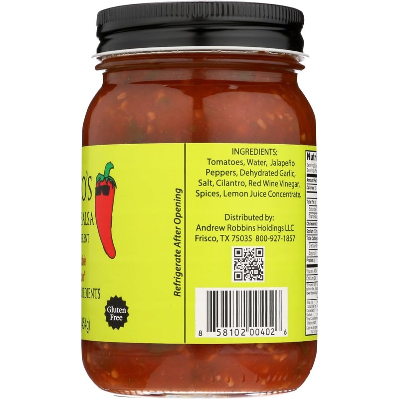 Mateo's Gourmet Salsa Mild (6x16oz)