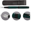 Sheaffer 300 Matte Green Pen with Contrasting Black PVD Trims