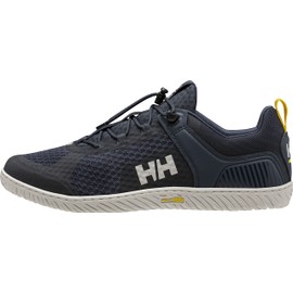 Helly-Hansen Mens HP Foil V2 Lightweight Breathable Sailing Watersports Shoes, 597 Navy/Off White - 8.5